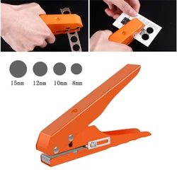 Edge Banding Punching Pliers Punching Tool Masking Pliers 8MM 10MM 12MM 15MM Single Circle Hole Punch Pliers Screw Cover Hole
