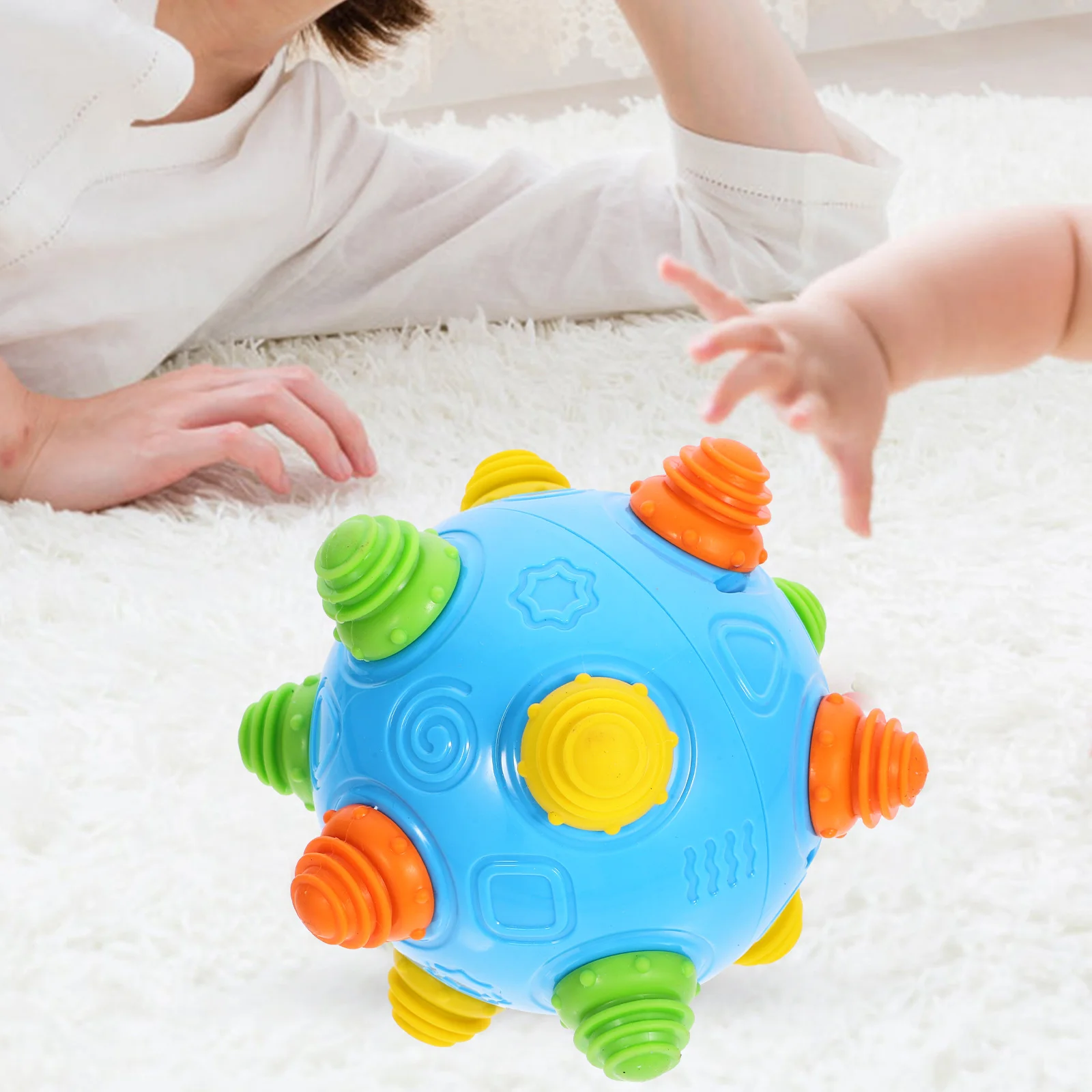 Elastic Bouncing Ball Dancing Toy Baby Eaducational Music Shock Jump Jumping