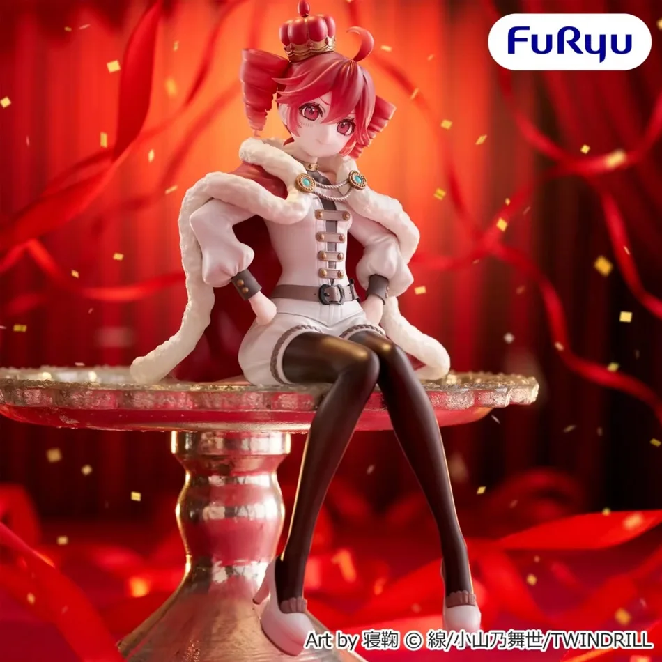 Auf Lager: FuRyu Noodle Stopper Figur, Kasane Teto, King-Version. 15,5 cm Anime-Actionfiguren, Desktop-Ornament, Sammlerstück, Geschenk – Detail 1