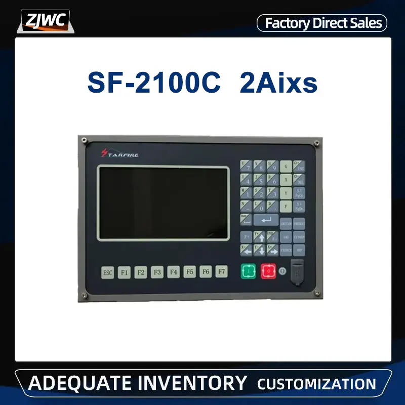 

1PC 2-axis SF-2100C / F2100B CNC Controller Match THC Plasma Cutting Machine System Cutting Machine CNC Parts System