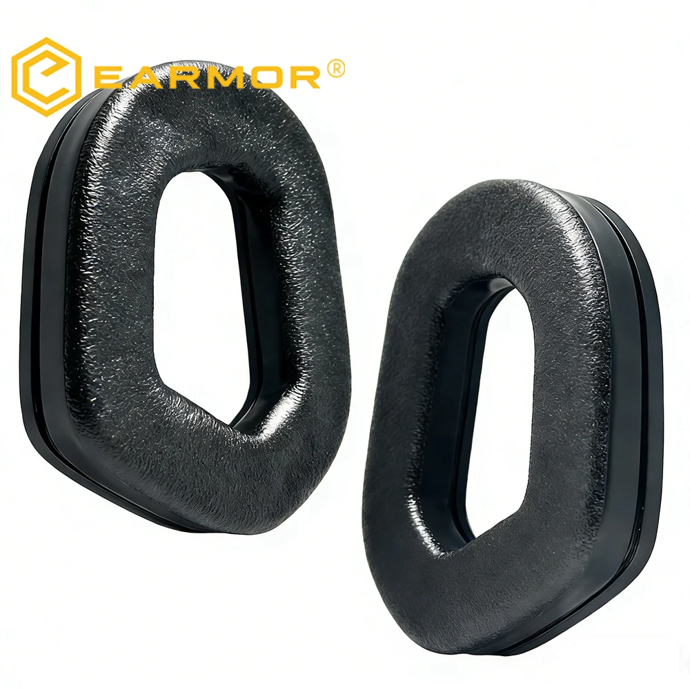 S03 Silikon-Gel-Ohrpolster, Headset-Zubehör, passend für OPSMEN Earmor M31/M32/M31H/M32H Kopfhörer (kein Headset)