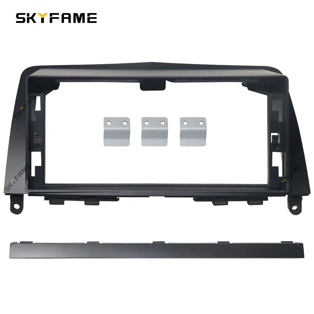 9/12.3 Inch Car Frame Fascia Adapter Canbus Box Android Radio Dash Fitting Panel Kit For Benz C Class C180 C200 W204 S204