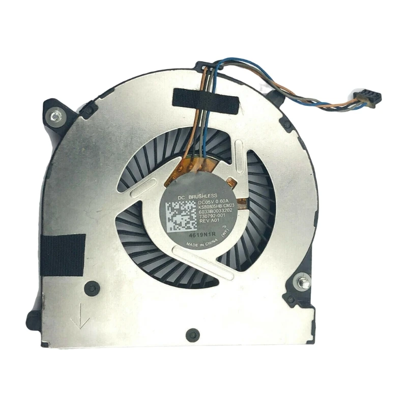 Tested CPU Cooler Fan  5V 0.5A for hp Elitebook 740 745 755 840 850 855 ZBook 14 G1 G2 Laptop Replacement