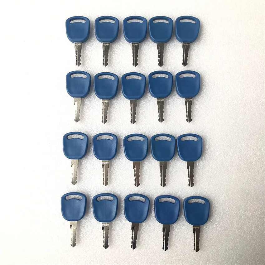 20pcs 14601 Key For New Holland Excavator Grader Dozer Heavy Equipment