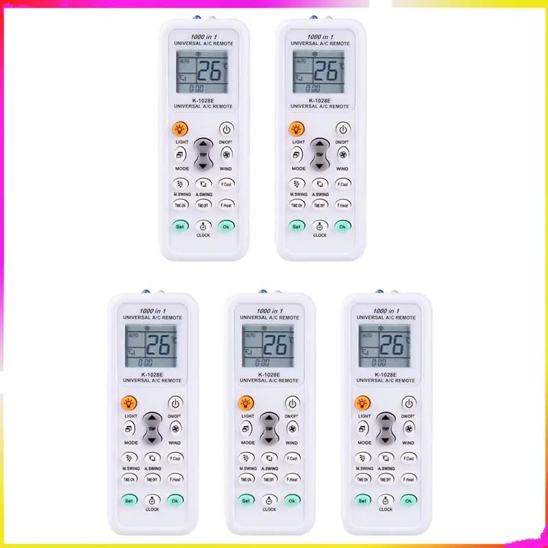 M04K 5X Universale 1000 in 1 LCD Basso consumo energetico K-1028E Aria condizionata A/C Controller telecomando