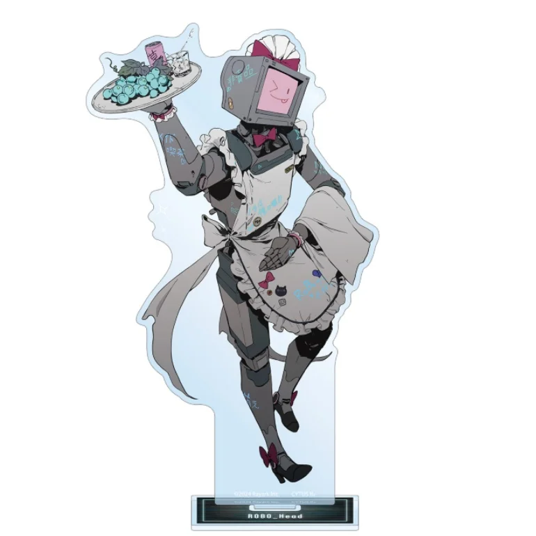 Music Game Cytus II PAFF Kimono ver Aroma White Acrylic Stand Model Plate Keychains Desktop Ornament Fans Gifts view 6