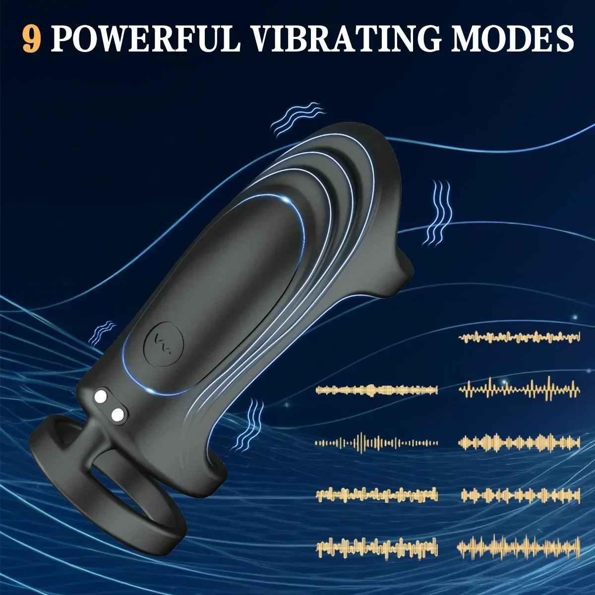 APP Male Masturbator Penis Training Glans Trainer Stimulator Vibrator with APP Control Delay Cock Ring Glans Trainer for Men