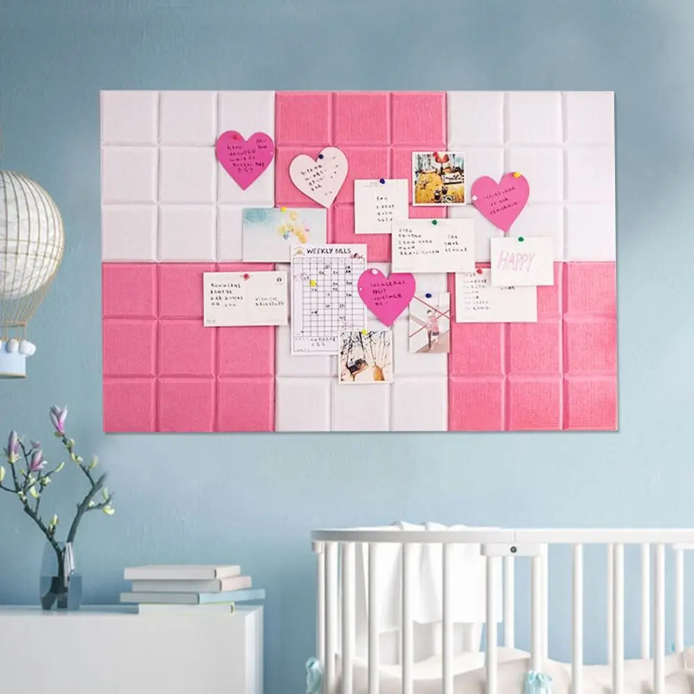 

Message For Home Office School Kindergarten Works Nordic Style Background Board Photos Show Wall Felt Photo Wall Display Wall