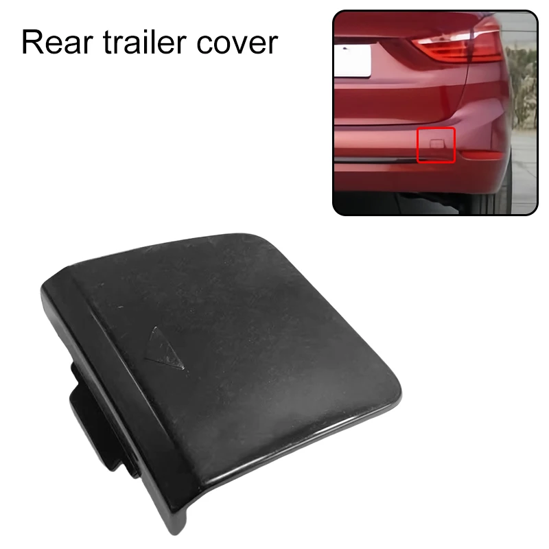 Rear Bumper Tow Hook Cover Parts Replacement Spare Teile for BMW F45 Car Towing Eye Cover 51317393792