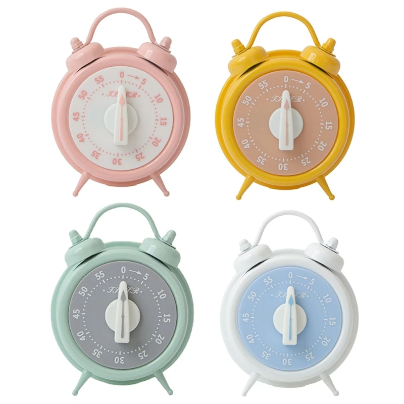 

Cartoon Alarm Clock Kitchen for Time Mechanical Kitchen Cooking Timer Manual for