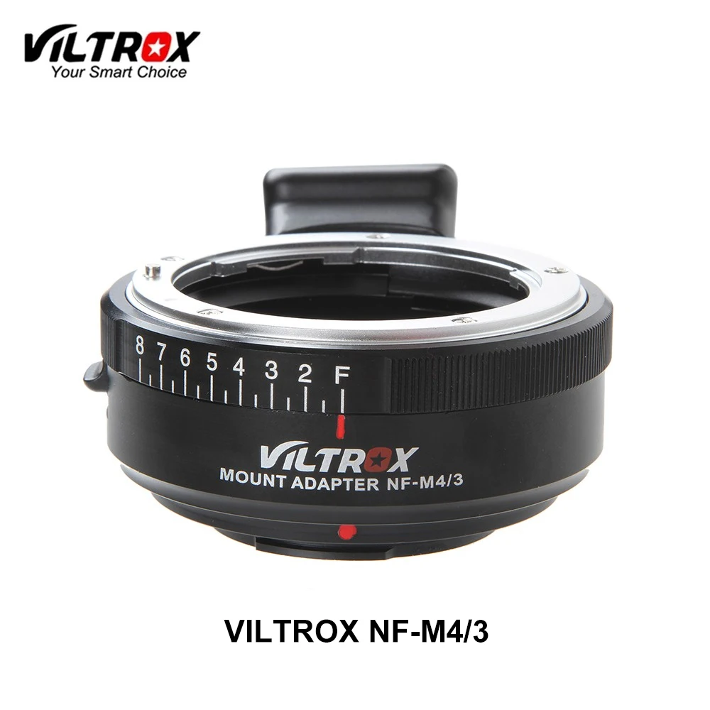 Viltrox NF-M43 Lens Mount Adapter for Nikon F AF-S AI G Lens to Micro M4/3 Olympus Panasonic BMPCC Camera GH4 GH5