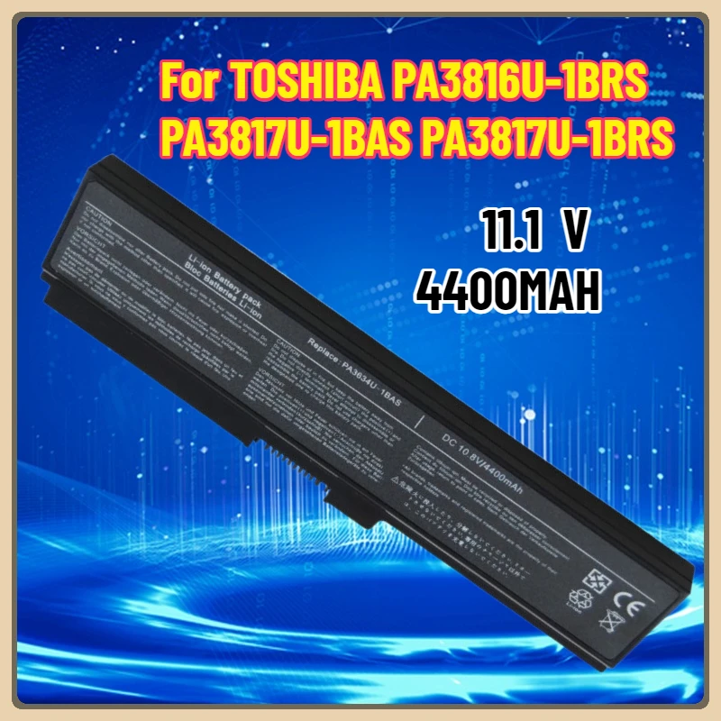 

PA3817U-1BAS Laptop Battery Compatible Wit Toshiba Satellite PA3817U-1BRS PA3816U-1BAS PA3818U-1BRS PABAS229 SATELLITE C600