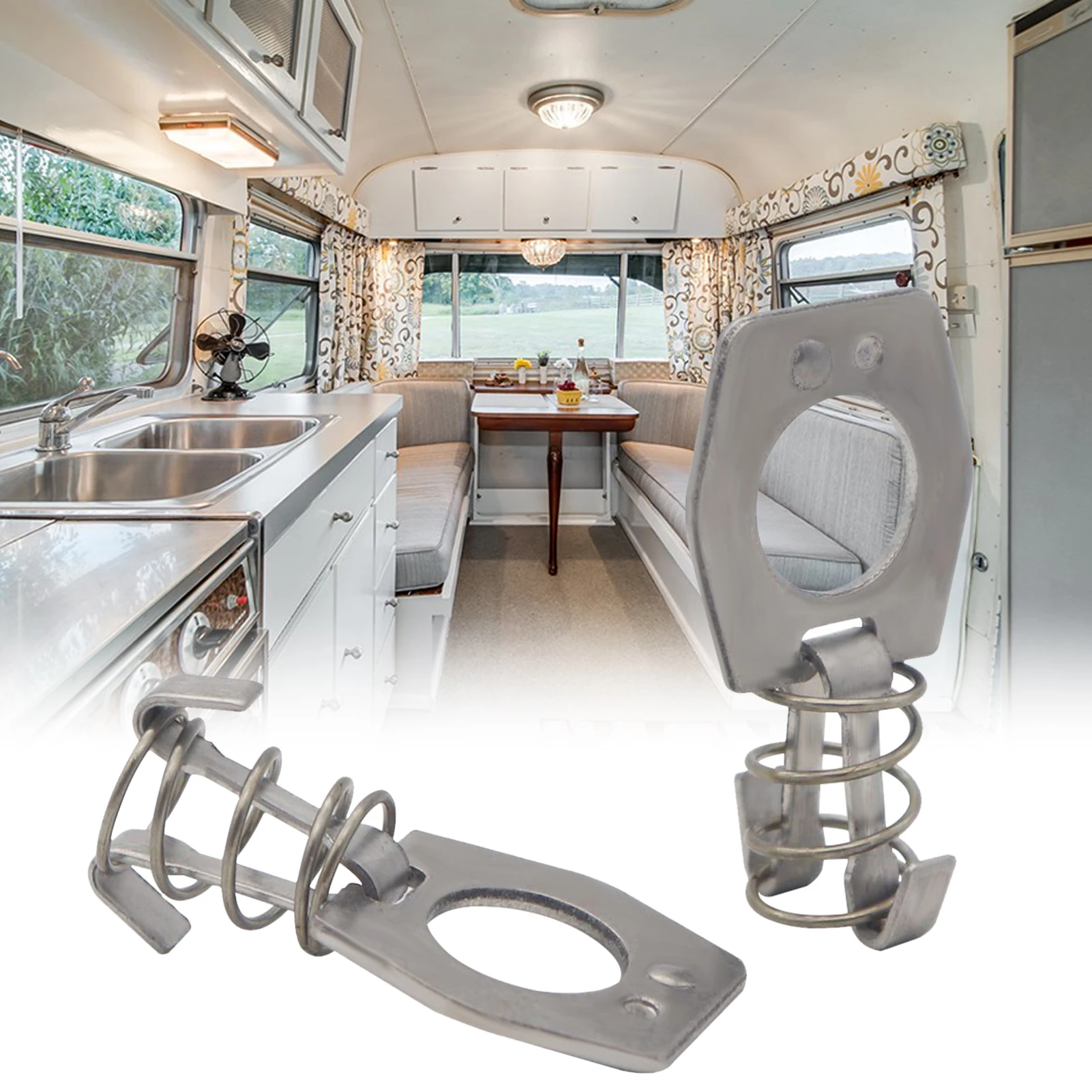 

Крышка водонагревателя для автодома, комплект из 2 шт., водонагреватель для автофургона, кулачковый замок, крепеж для водонагревателя, крышка водонагревателя для автофургона