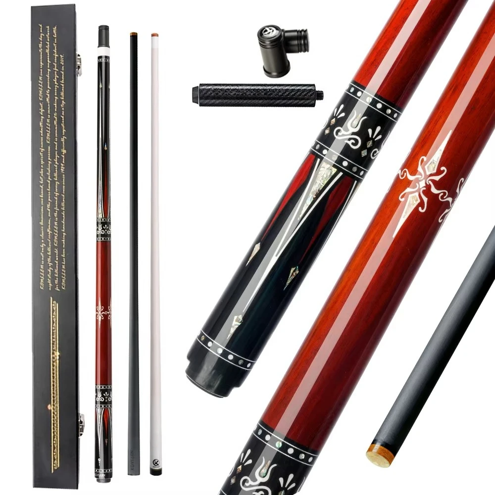 

AK-01RF Billiard Carbon Fiber Pool Cue Stick Carbon Energy Technology Leather Grip Billiard Cue