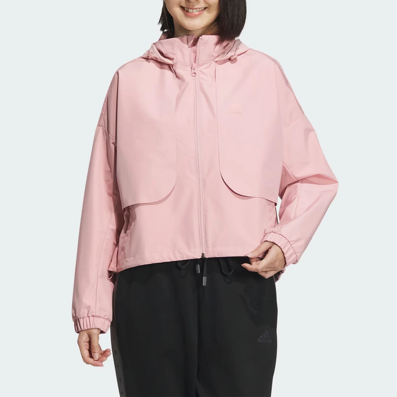 

Adidas Genuine New Women's Fashion Hooded Casual Jacket IM8990