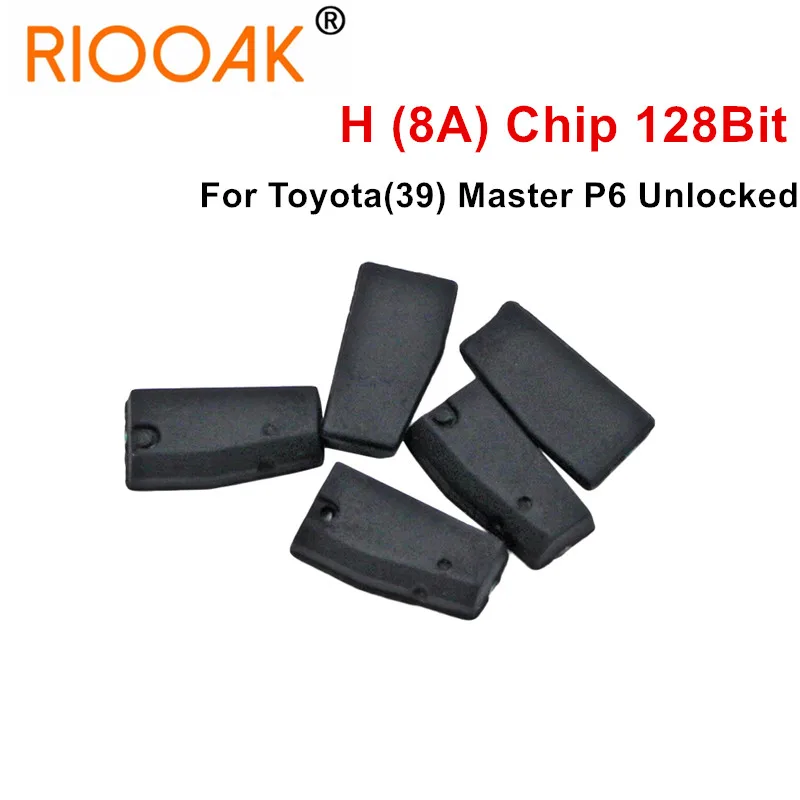 

5/10/20pcs Aftermarket H 8A 128Bit Car Key Chip For Toyota (39) Master P6 Unlocked Blank Transponder Chip for Toyota Rav4 Camry