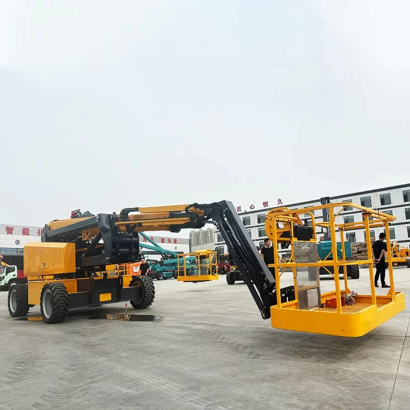 YG China Manufacturer 34m Height Aerial Working Platform Telescoping Lift Articulating Boom Lift