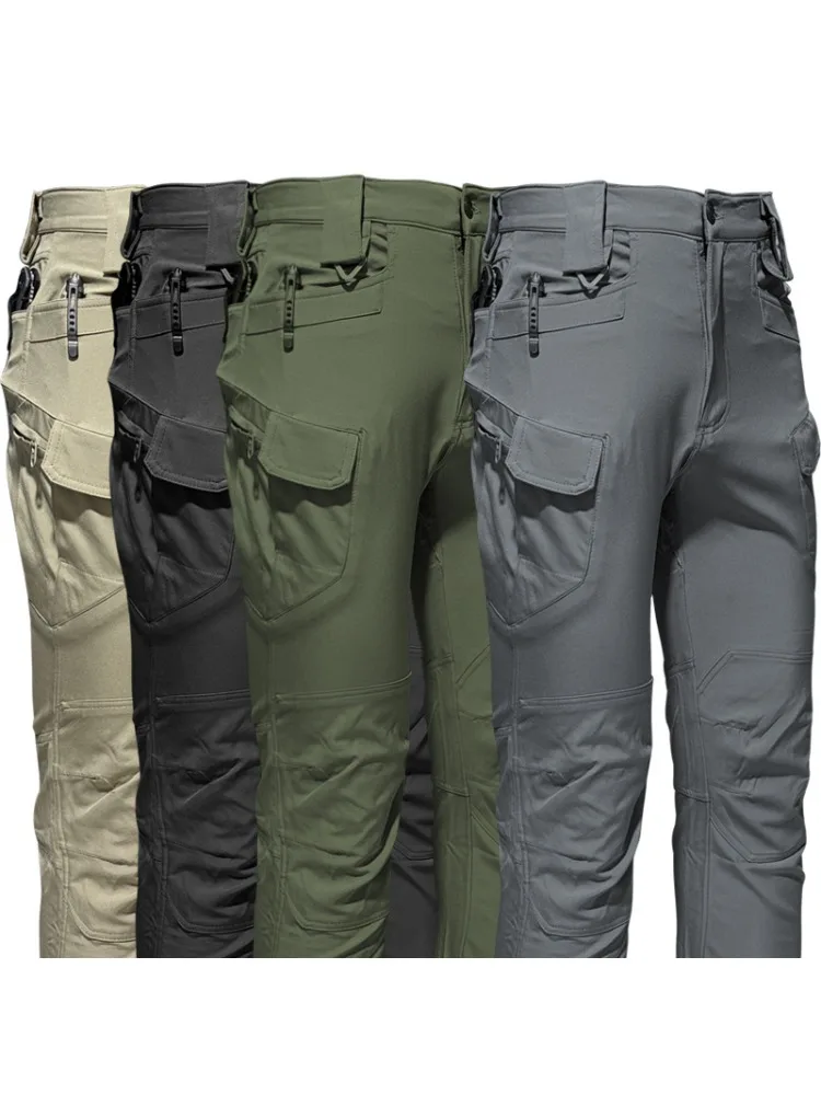 AliExpress YTJHRG Tactical Pants for Men Water Resistant Hiking Cargo Pants Outdoor Work Military Training Cycling Camping Traveling Sports Pants