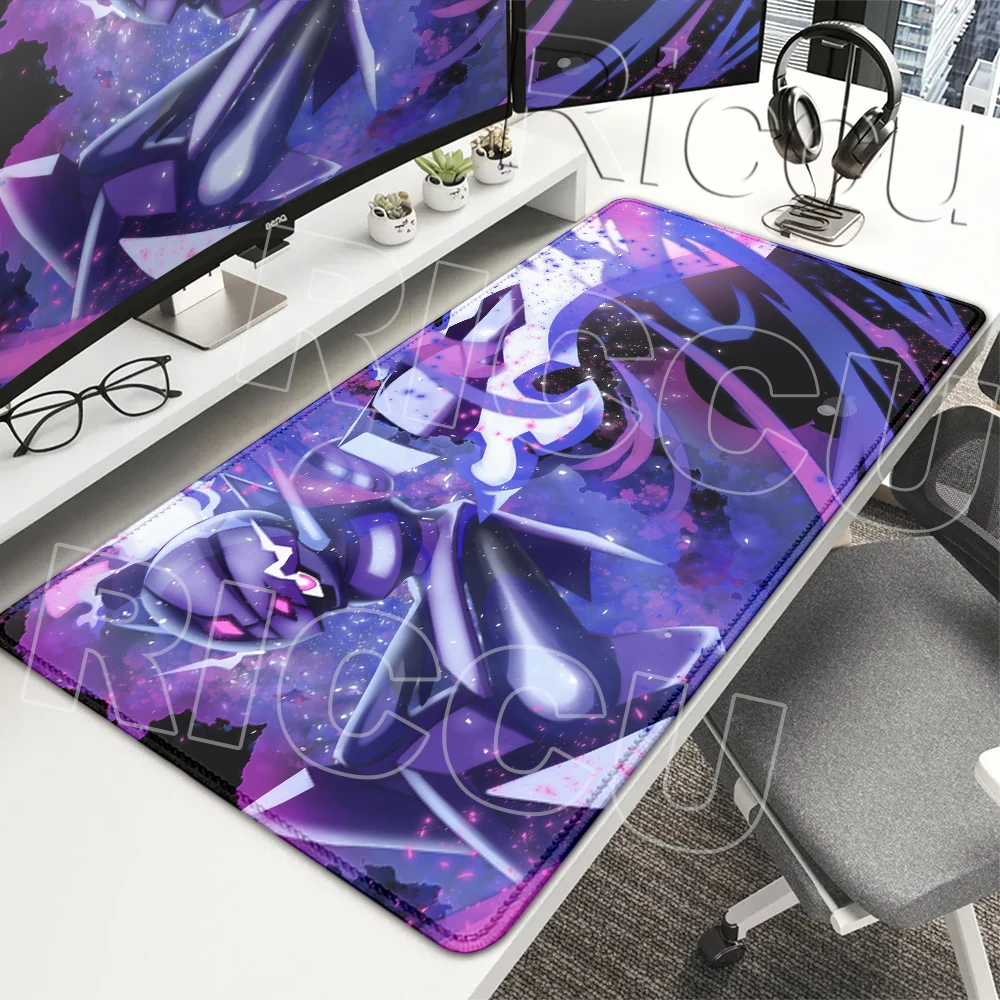 Mouse Pads Large Game P-Pokemon Ceruledge Pattern Computer Keyboard Mats Gaming Accessories Anime PC Nonslip XXL Desk Rubber Mat