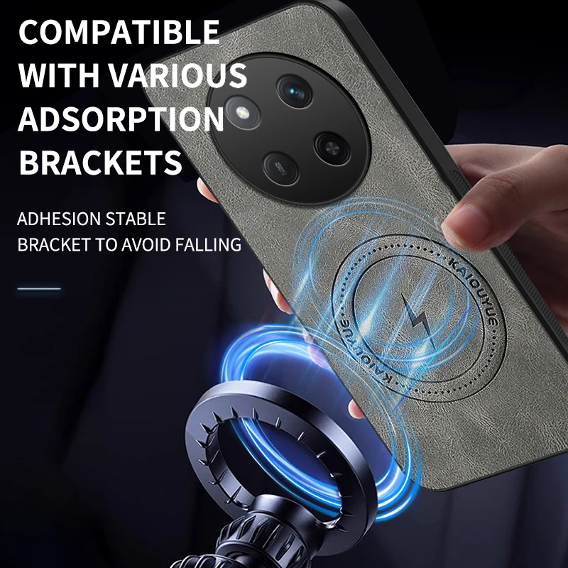 Leather Magnetic Ca… - image