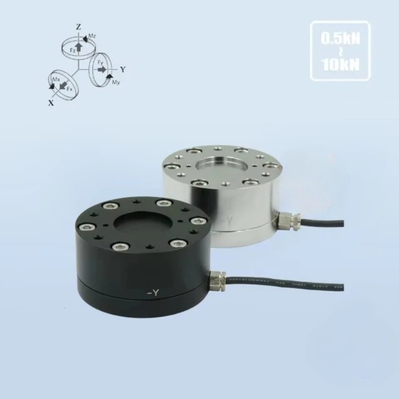 6 Axis Force Torque Load Cell Multi-range 150/300/3000/5000N Force Sensor for Robot Collision Exoskeleton Weight Detection
