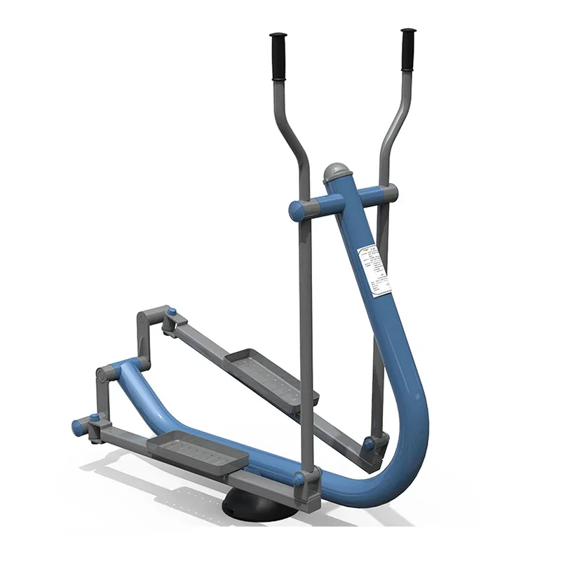 Galvanized Stainless Steel Walking Machine Theme Park Outdoor Fitness Equipment