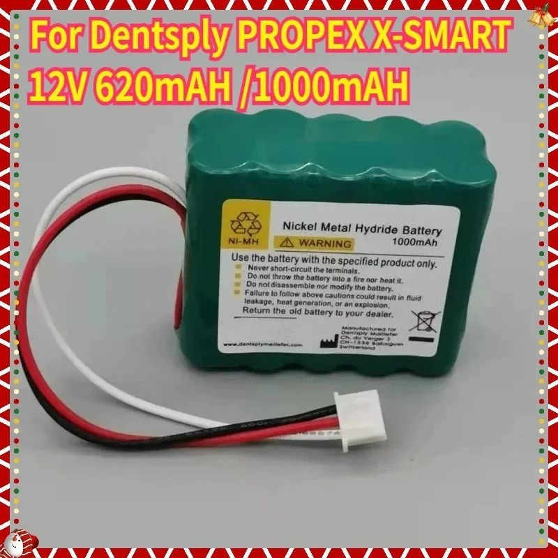 

New for Dentsply PROPEX X-SMART 12V 620mAH /1000mAH Root Canal Instrument Motor Battery