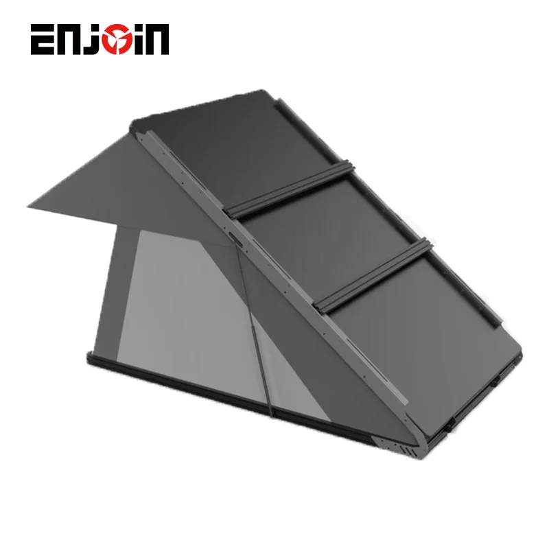 ENJOIN New Product High Quality Retractable Camping Tent Roof Top Tent Hard Shell Triangular Aluminum Roof Tent