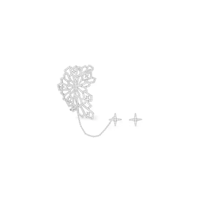 LI KI High Quality 925 Sterling Silver 2021 New Fan-fringed Earrings Classic  Jewelry Gift For Friends - view 6