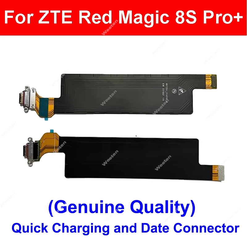 USB Dock Connector Jack Flex Cable For ZTE Nubia Red Magic 6R NX666J 7 NX679J 6 Pro NX669J 7Pro NX709J 7s Pro NX709S 8Pro Parts