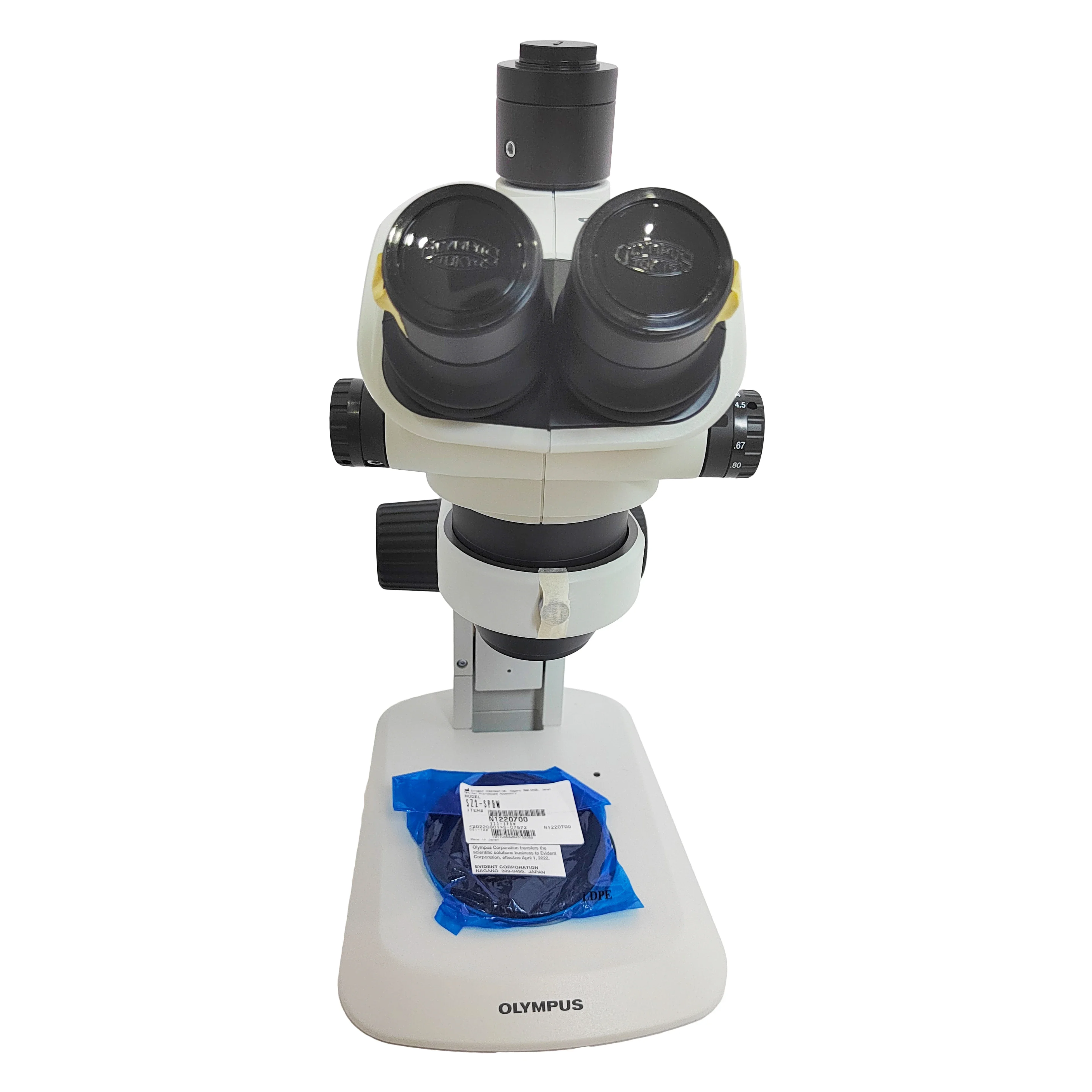 Biological Laboratory Magnifying 0.67X-4.5X ESD Protection Digital Optical Trinocular Stereo Zoom Microscope With TV