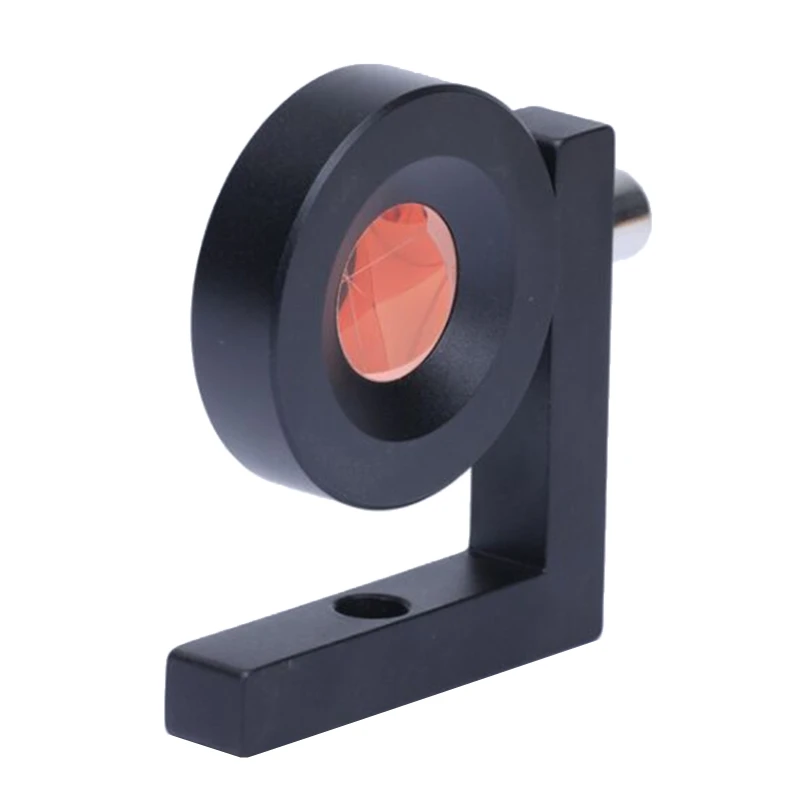 Professional 90 Degree Monitoring Mini Prism Target with L-bar for Total Station Copper & Silver Coated Tunnel Surveying