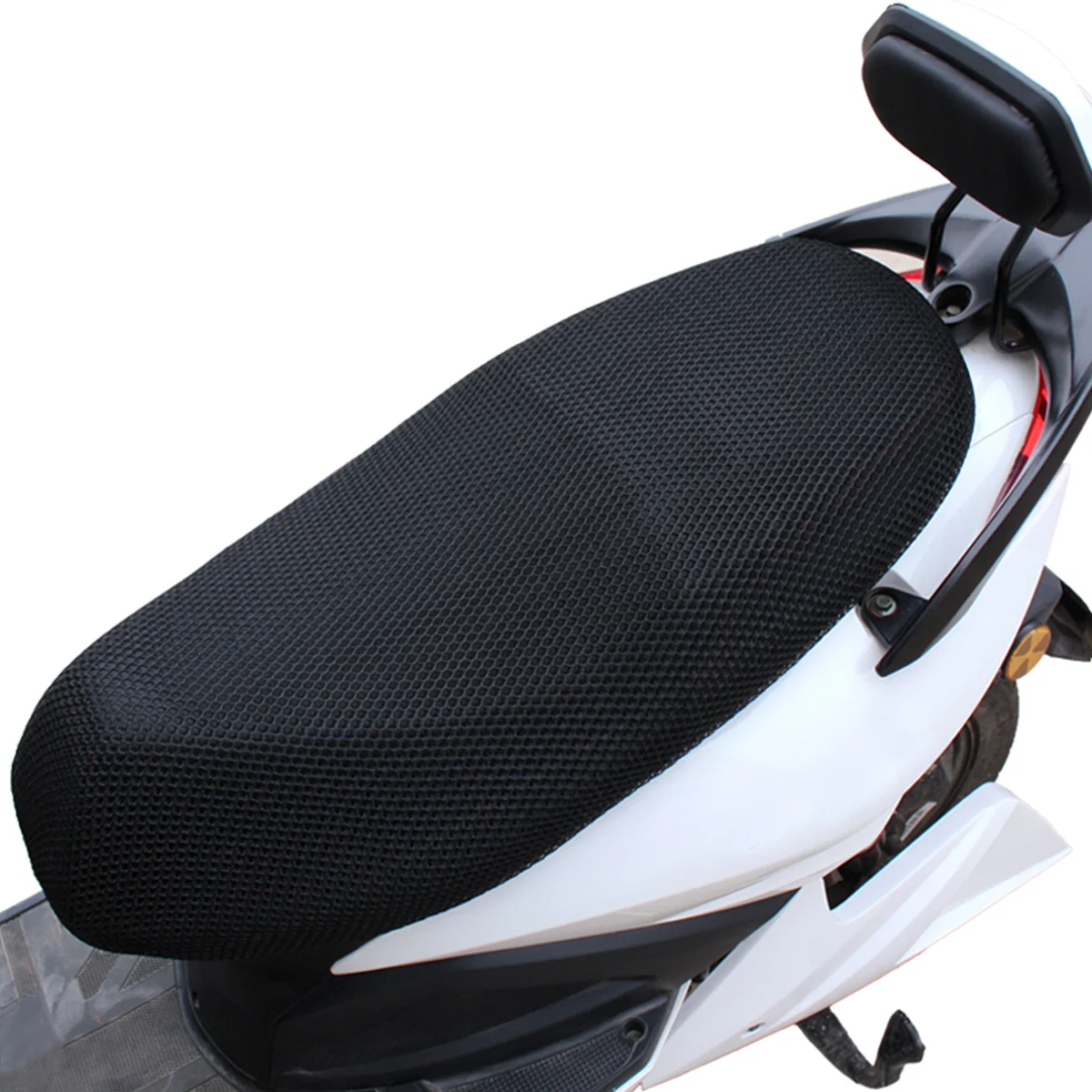 

All in One Sunscreen Seat Pad for Motorcycle Electric Bike Breathable Heat Insulation Cover