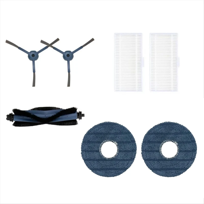 

ABVA-For Robot Vacuum Cleaner Omni C20 Inner Brush Mop Cloth Filter Replacement Parts Accessories