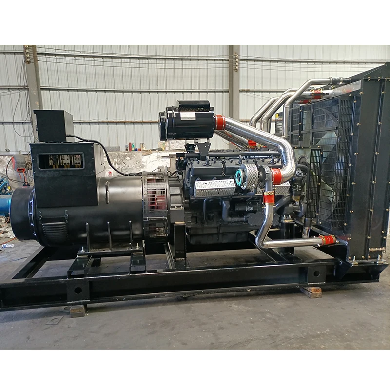 Factory Use shanghai marine  generator set 800kw silent type  generator Alternator 3phase 60hz generator