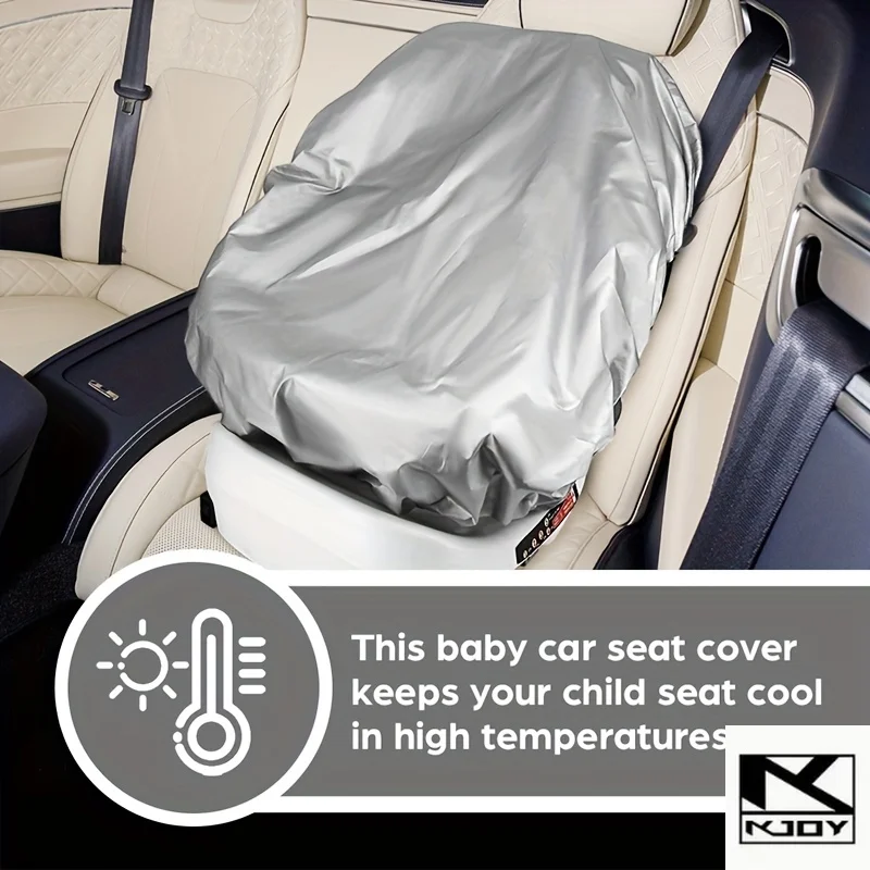 kkjoy Infant Car Seat Cover Sun Heat Shield Suit For Toddler Baby Seat