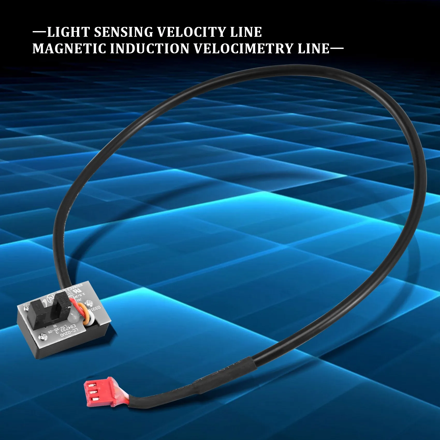 Sensor de velocidade para esteira, luz Sensor, indução magnética, tacômetro, peças sobressalentes, 3 Pin