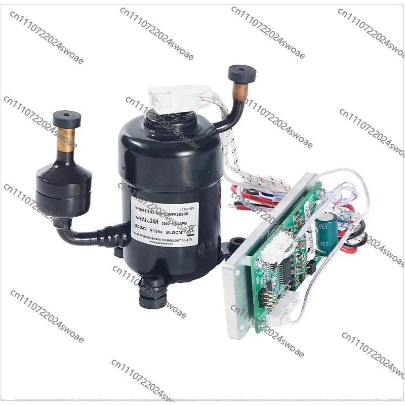 Ultra-micro Mini Compressor DC12V24V48V DC Air Conditioner Water Machine Cooling Capacity 400W