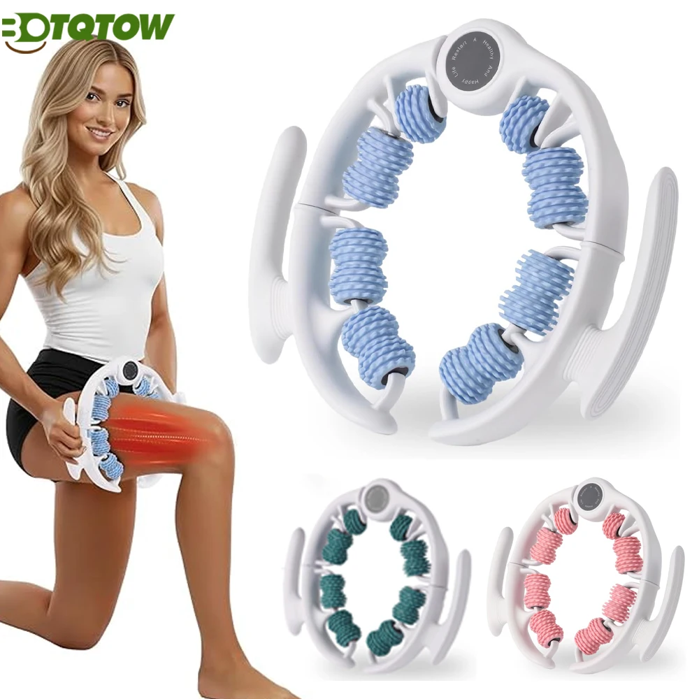 

Cellulite Massage Tool - Lymphatic Drainage Massager - Muscle Roller,Deep Fascia Massage,Dimpled Skin Removal, Thighs/Buttocks