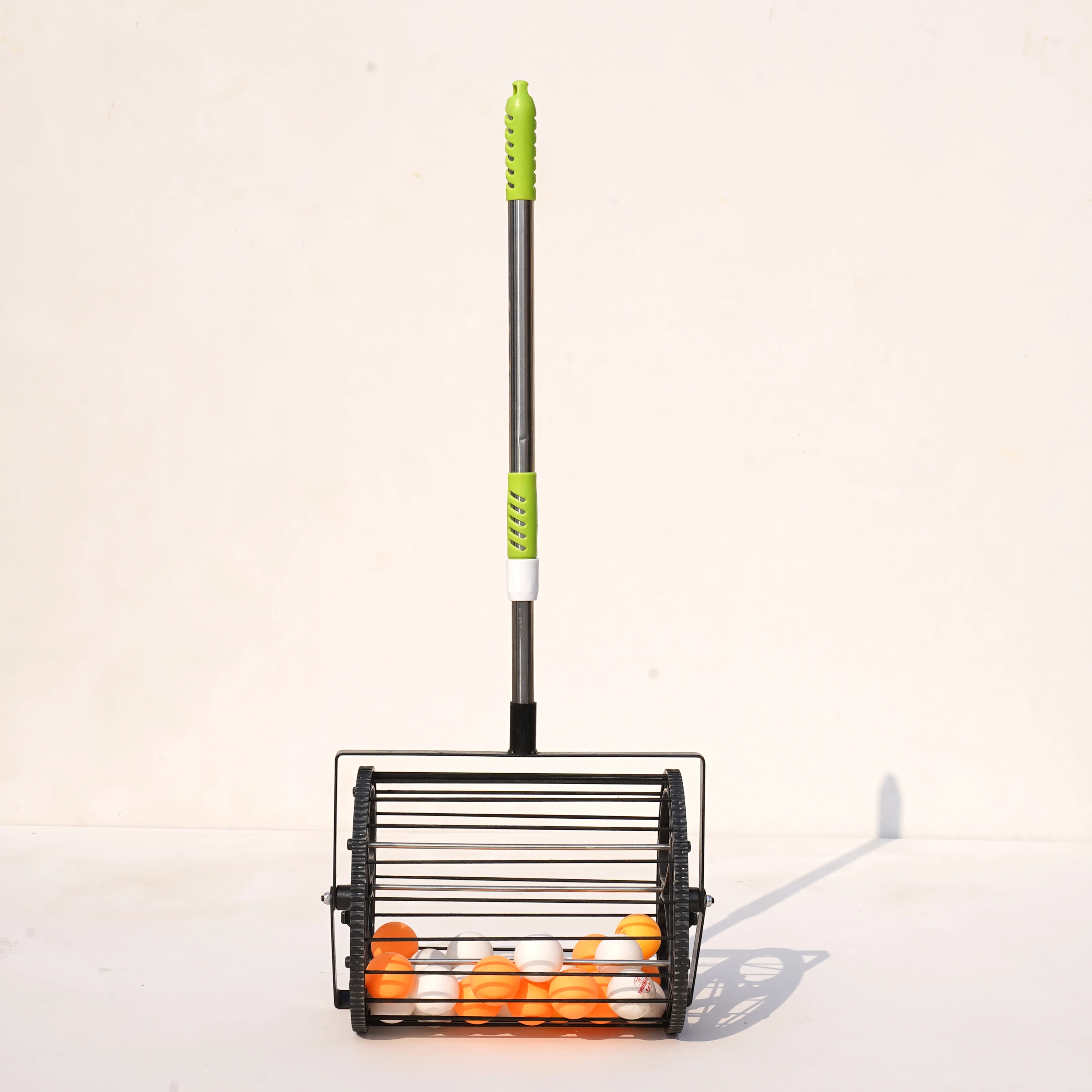 Retractable Telescopic Tennis Ball Picker, Roller for Table Tennis, 2 in 1 Portable Training Aid, Easy to Use, High Efficiency