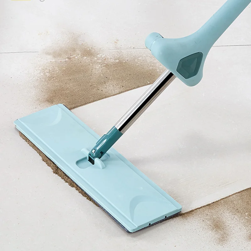 

Flat Squeeze Mop For Wash Floor Magic Microfiber Floor Cleaning Mop Free Hand Washing Cleaner Household Cleaning Products