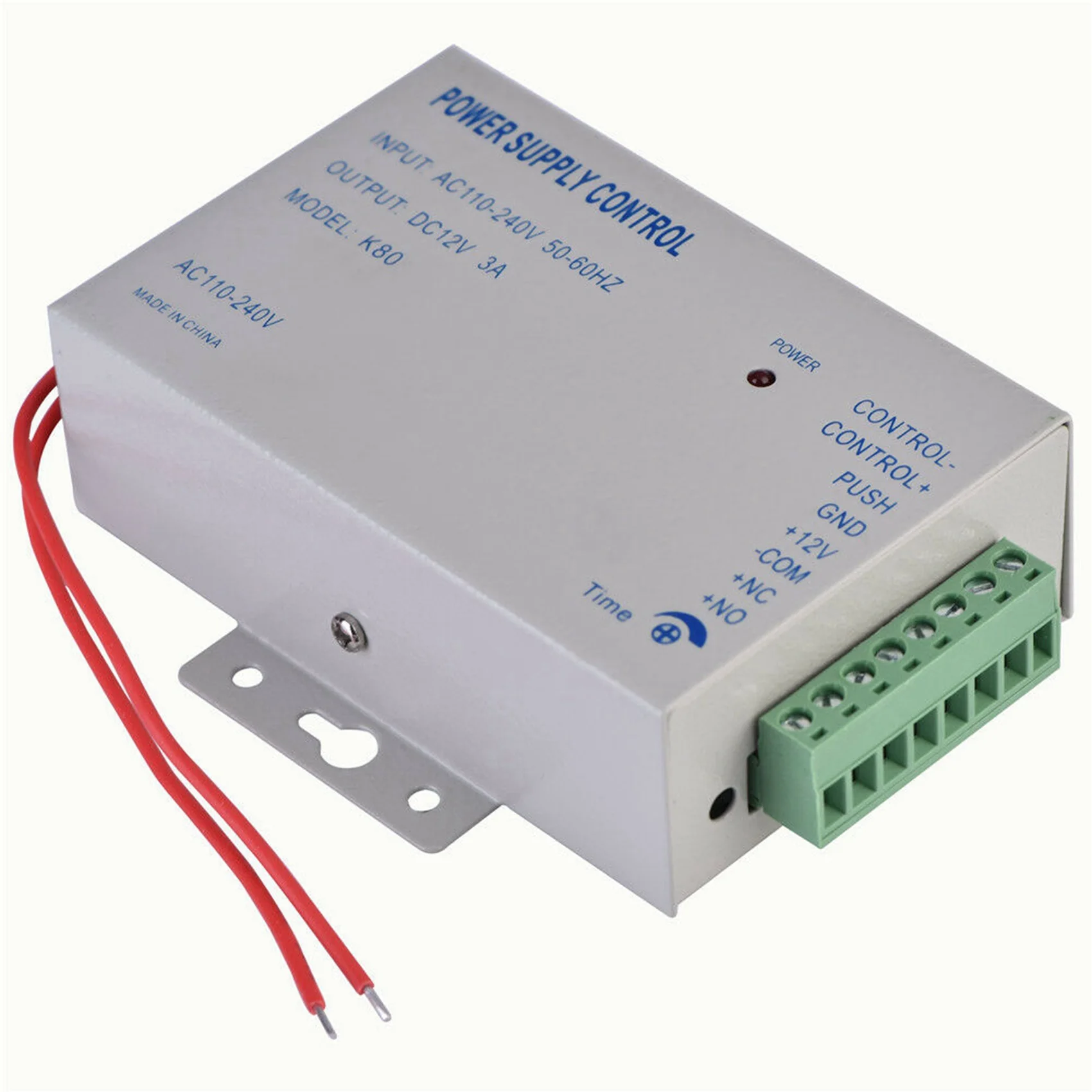 B04B-4X K80 Door Access System Electric Power Supply Control DC 12V 3A Miniature Power/Electric Lock Power