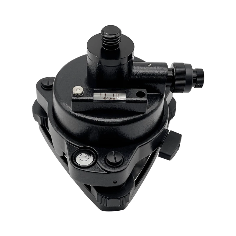 Brand New Rotating Tribrach and Adapter for Prisms GPS Surveying W/Optical Plummet 5/8"x11 Mount Genuine Black, Grey,Green