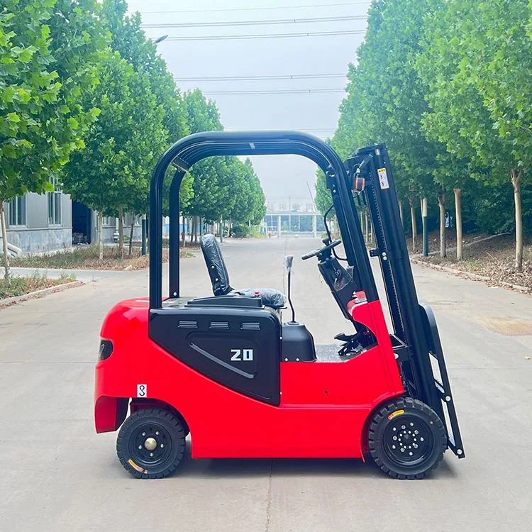 Small Electric Forklift 2Ton Lift Stacker Forklift Telescopic Forklift Loader