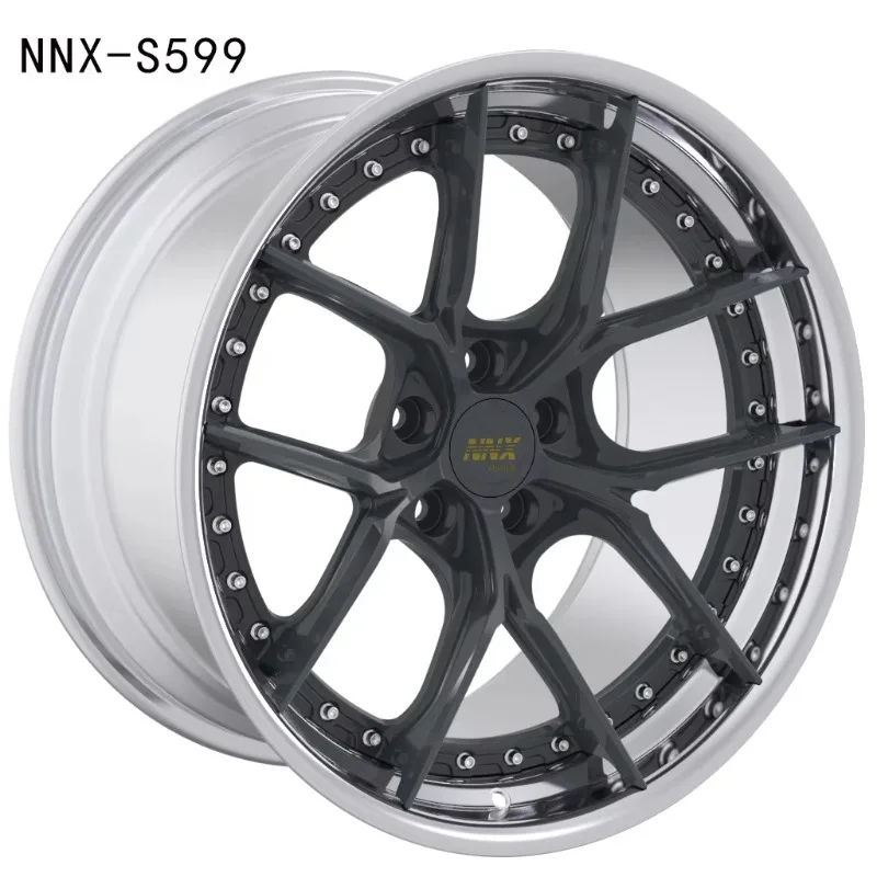 izable:NNX 20-Inch Passenger Car Wheels Two-Piece Forged Aluminum Alloy 5x120 18-26 Inch PCD 100mm for 19-23 25-20 Inch Ve