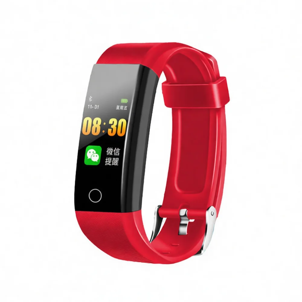 115Plus Waterproof Sport Smart Bracelet Heart Rate Blood Pressure Monitor Pedometer Fitness Tracker Wrist Watch