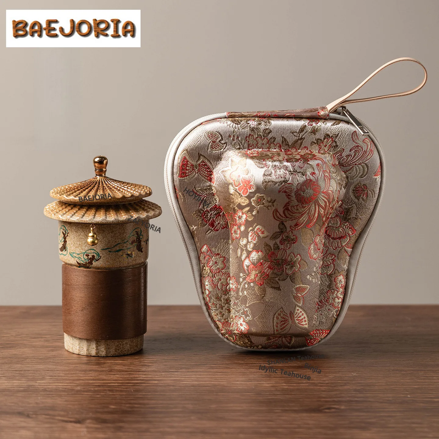 BAEJORIA Dunhuang Flying Apsaras Cultural Creative Filter Tea Separator Cup Fine Tea Mug With Infuser Tea Maker Office Water Cup