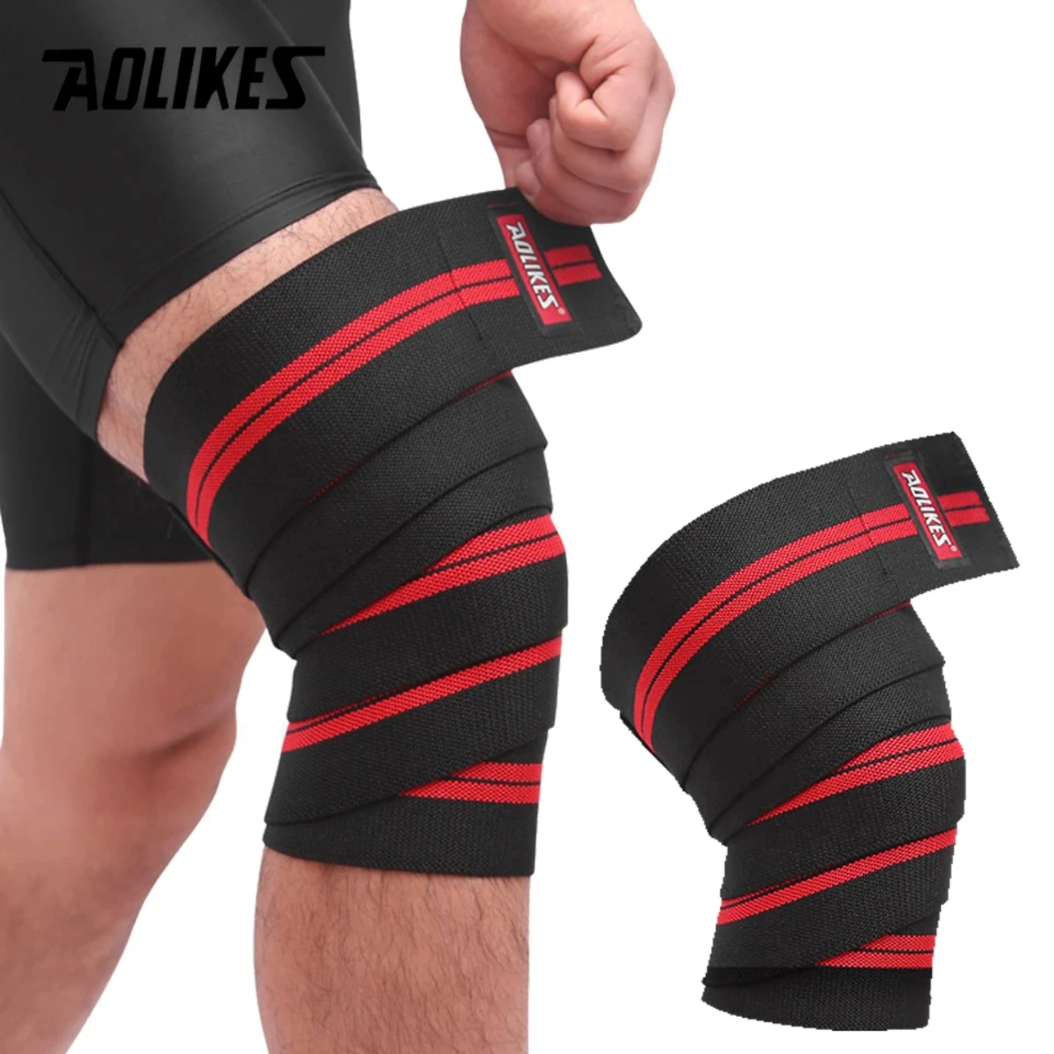 New 1PCS Knee Bandage Compression  Arthritis Kneepad Meniscus And Ligament Gym Running And Basketball Gym Sport Knee Pads