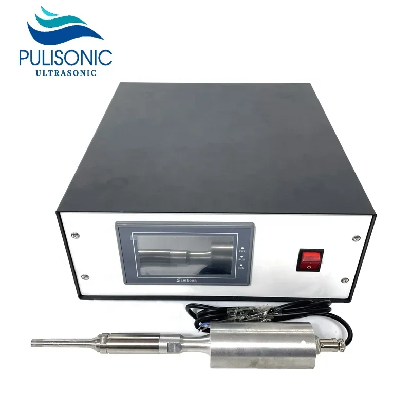 20K 100w Portable Semi-automatic Ultrasonic Homogenizer For Milk Dairy Emulsification Mix