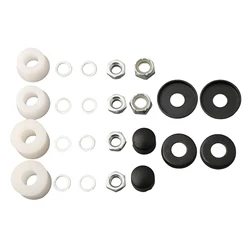 Skateboards Shock Suit Kit 90a Hard Longboard Pivot Tube Cups Konische Buchsen Truck Rebuild Kit Outdoor-Skateboard Zubehör